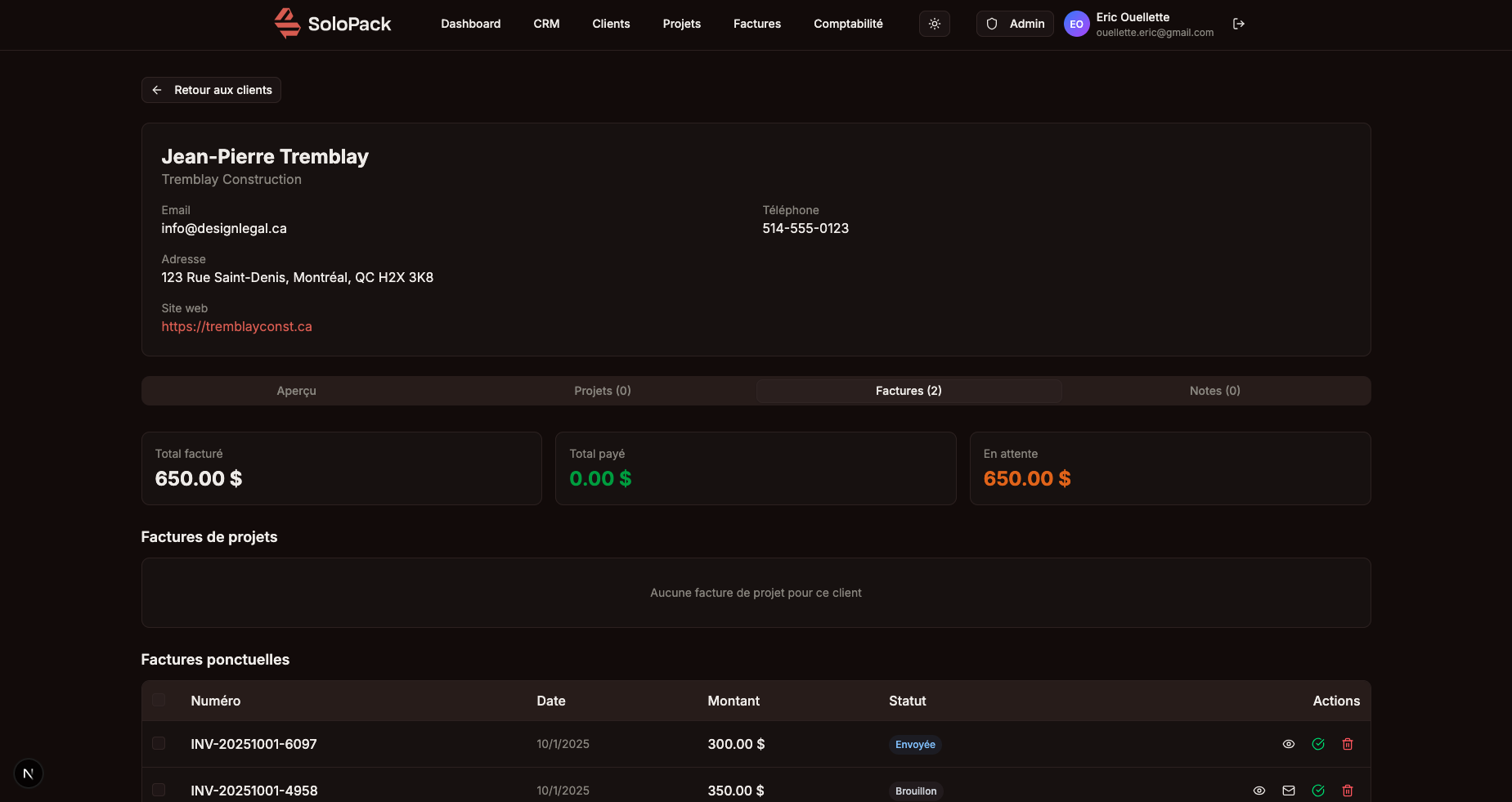 SoloPack - Plateforme tout-en-un pour solopreneurs